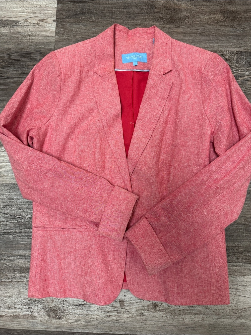 Draper James Coral Blazer Jacket